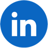 A blue circle with the white lowercase letters "in" inside. LinkedIn Logo.