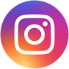 A white camera icon with a circular lens and viewfinder on a gradient background of purple, pink, and orange. Instagram Logo.